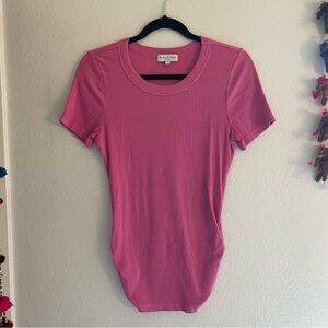 Michael Stars Jolie ruched t shirt